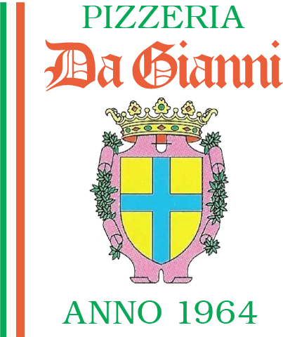 Pizzeria Da Gianni met vlag